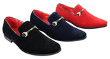 Zapatos sin cordones con hebilla para hombre