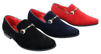 Zapatos sin cordones con hebilla para hombre