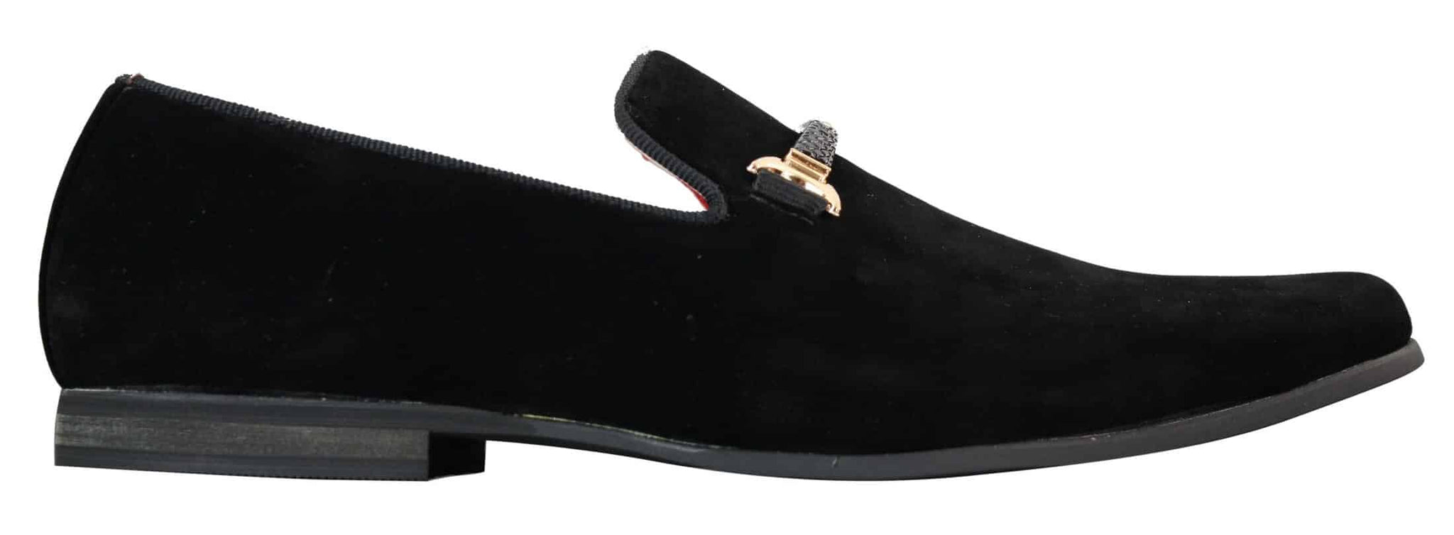 Zapatos sin cordones con hebilla para hombre