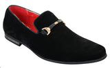 Zapatos sin cordones con hebilla para hombre
