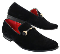 Zapatos sin cordones con hebilla para hombre