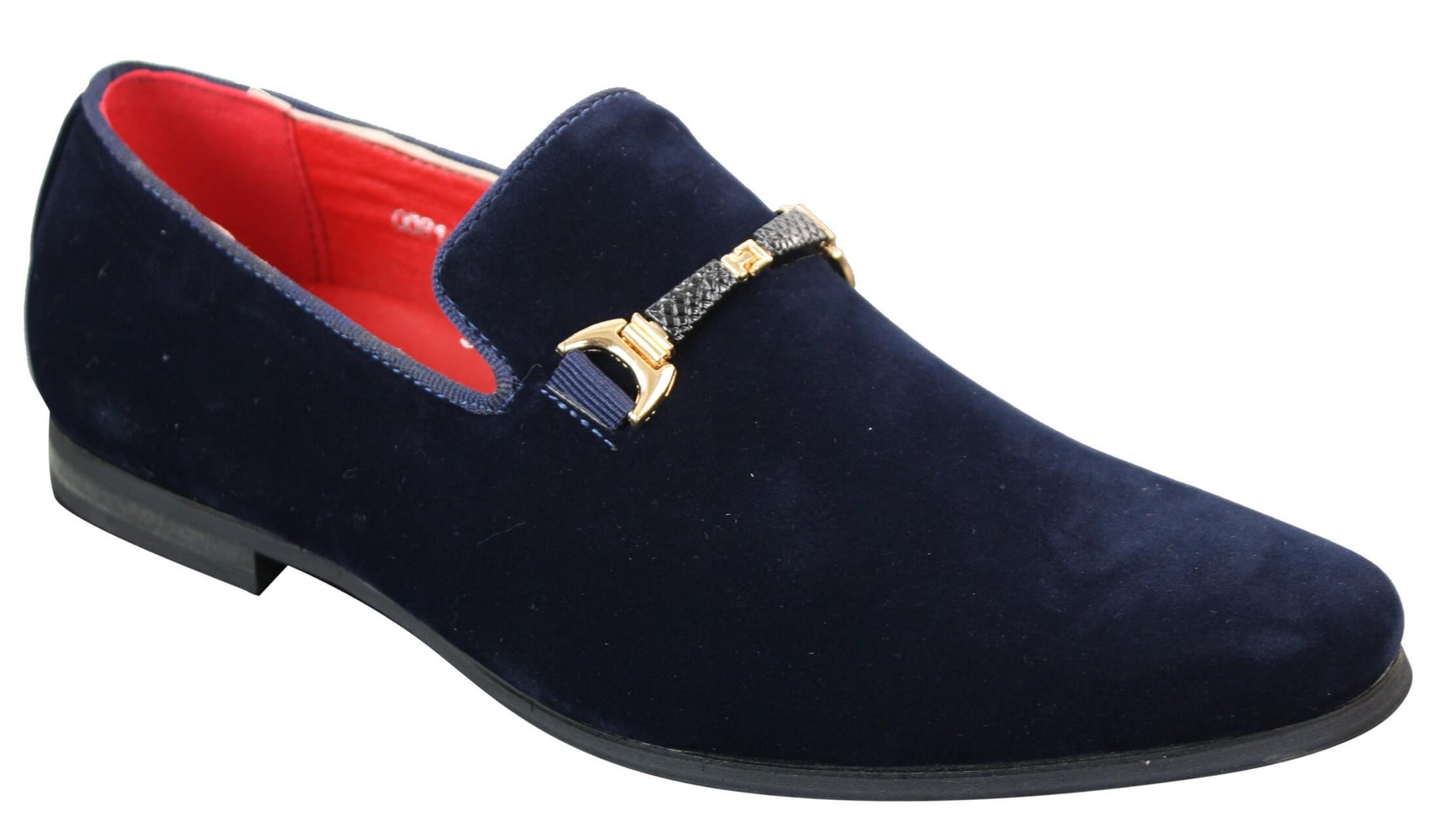 Zapatos sin cordones con hebilla para hombre