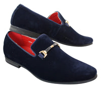 Zapatos sin cordones con hebilla para hombre