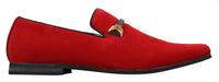 Zapatos sin cordones con hebilla para hombre
