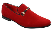 Zapatos sin cordones con hebilla para hombre
