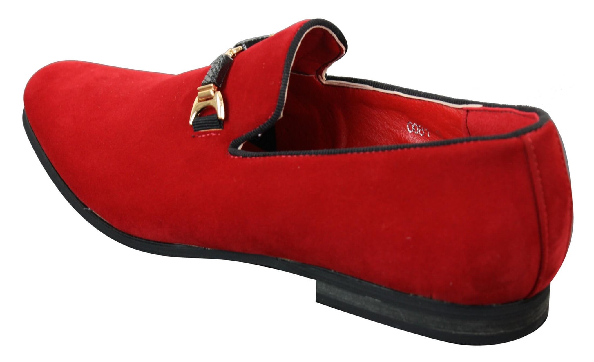Zapatos sin cordones con hebilla para hombre