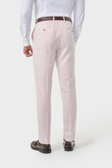 Tropez - Pantalones formales rosas para hombre