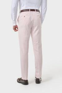 Tropez - Pantalones formales rosas para hombre