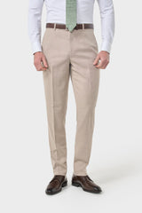 Miami - Pantalones de boda beige para hombre