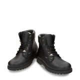 03 GTX C2 - Botines de cuero impermeables negros para hombre