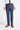 Bond - Pantalones de cuadros azul marino para hombre