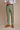 Caridi - Pantalones de hombre a cuadros verde salvia