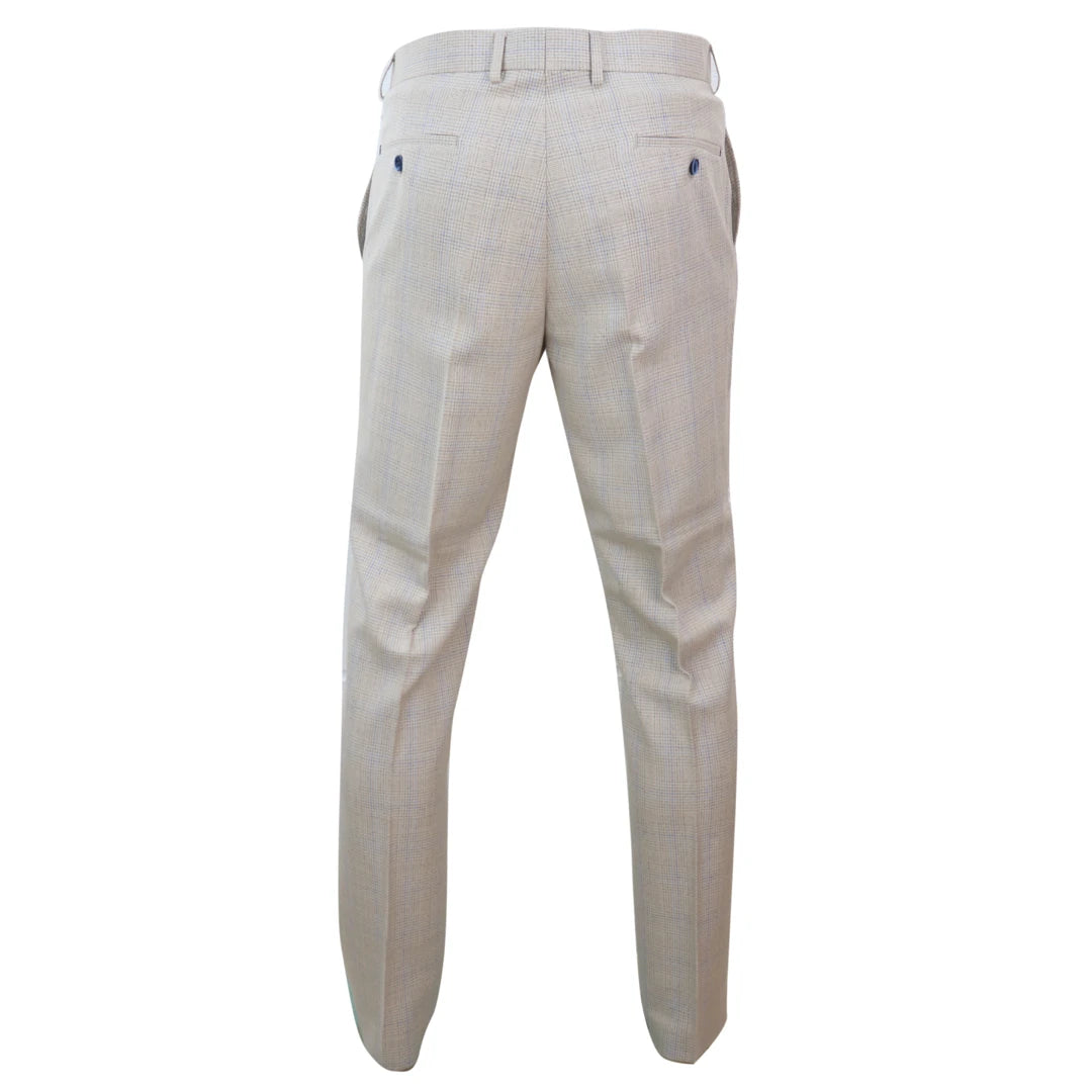 Pantalones de tweed transparentes para hombre