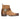 Botas vaqueras de hombre de estilo western, color marrón claro, con punta cuadrada, ideales para la caza, el senderismo y montar a caballo.