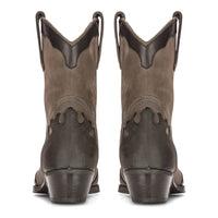 Botas vaqueras altas para hombre, de cuero auténtico, negras, para montar a caballo, bailar, cazar, estilo vaquero vintage, con punta afilada.