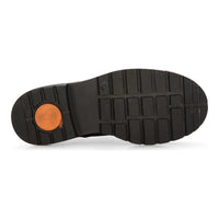 Botas de moto de cuero negro para hombre, estilo western rock punk, botines con cordones, estilo militar.