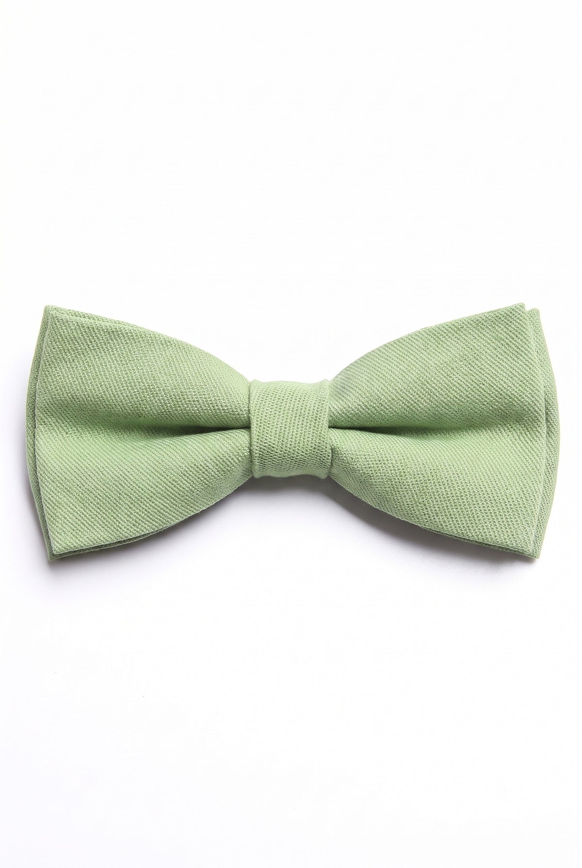 Pajarita verde salvia para hombre