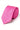 Corbata rosa lisa para hombre