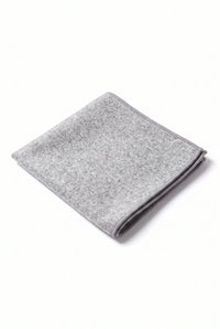 Pañuelo de bolsillo de tweed gris para hombre