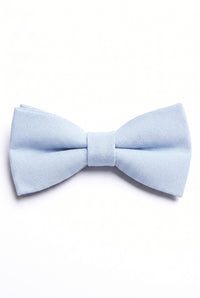 Pajarita doble de color azul claro para hombre