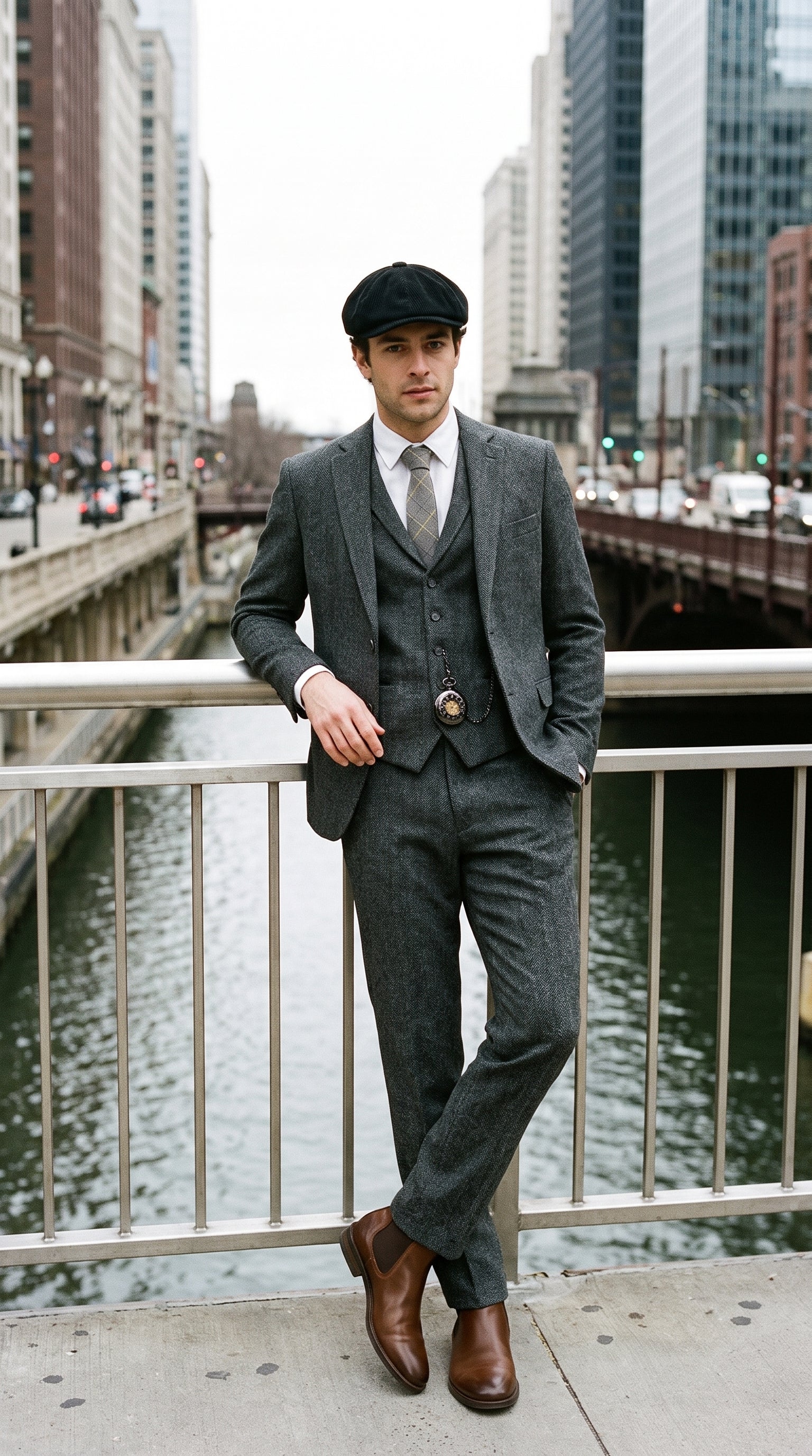 Look #235 styled with Camisa de hombre blanca de lino puro, manga larga, con botones, ideal para el verano.