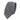 281 - Corbata y pañuelo de lana tweed gris con estampado de espiga para hombre, 2"