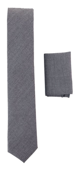 Conjunto de corbata y pañuelo