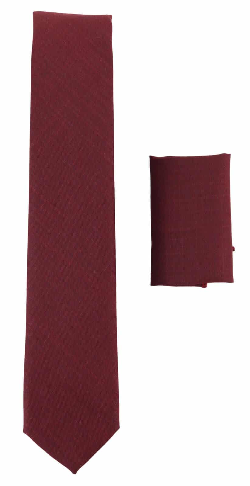 Conjunto de corbata y pañuelo