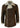 Chaqueta cruzada de piel de oveja auténtica de la Marina Alemana para hombre, color marrón vintage.