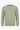 Sudadera de manga larga elástica con cuello redondo y mezcla de algodón verde salvia para hombre