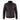 Chaqueta bomber clásica de cuero Harrington color burdeos para hombre