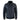 Chaqueta bomber clásica de piloto Harrington azul marino de cuero para hombre