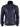 Chaqueta de cuero auténtico de otoño con cuello alto para hombre - Color azul marino