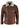 Chaqueta de hombre de cuero auténtico negro y marrón con cuello de piel de oveja y cierre de cremallera corto con botones - Timber