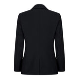 Traje negro de 5 piezas para niño: blazer, chaleco, camisa, corbata, pantalón. Ideal para bodas y funerales.