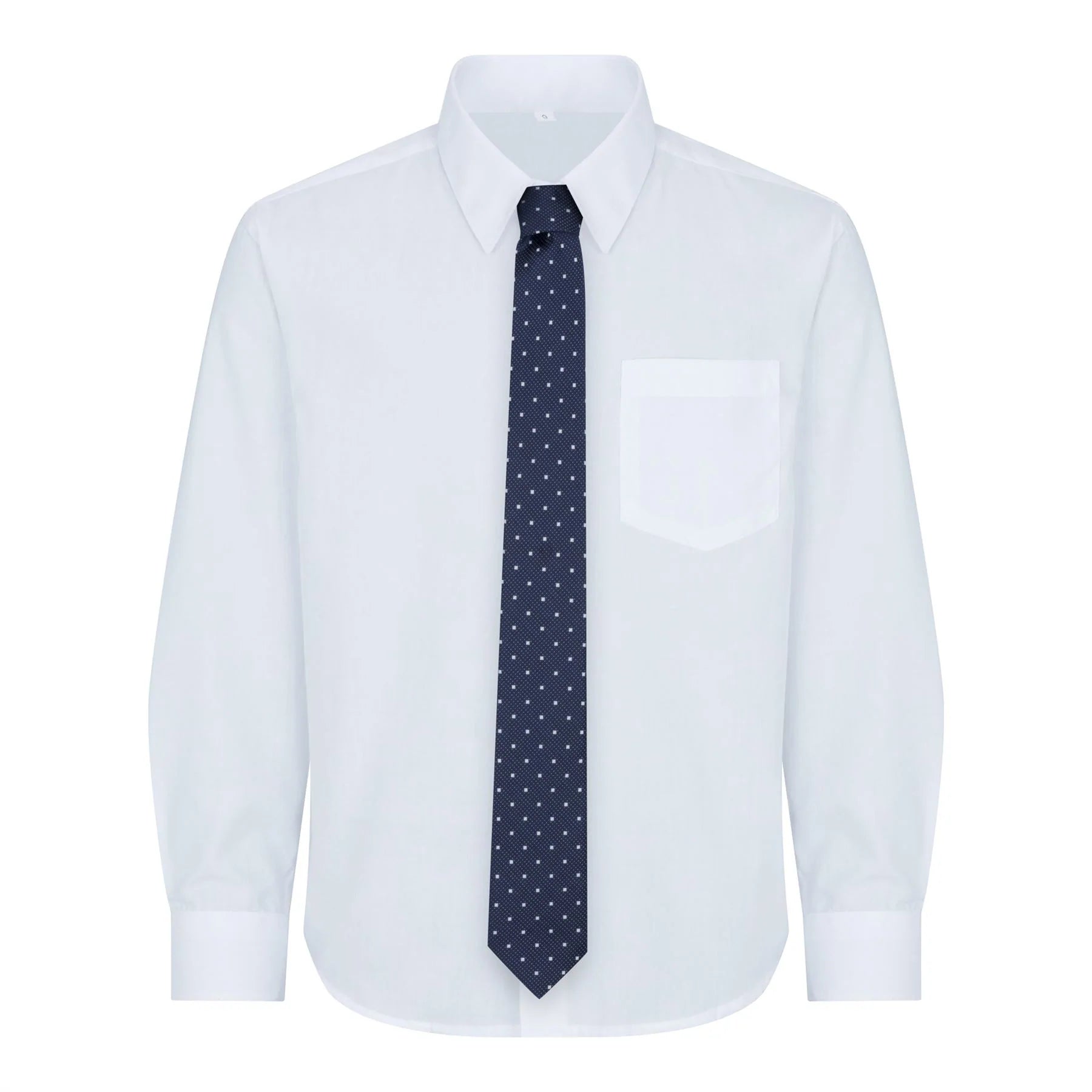 Traje azul marino de 5 piezas para niño: blazer, chaleco, camisa, corbata y pantalón para bodas y fiestas.