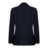 Traje azul marino de 5 piezas para niño: blazer, chaleco, camisa, corbata y pantalón para bodas y fiestas.