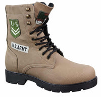 Botines de hombre estilo ejército estadounidense