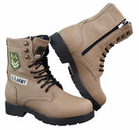 Botines de hombre estilo ejército estadounidense