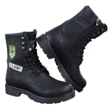 Botines de hombre estilo ejército estadounidense