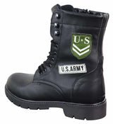 Botines de hombre estilo ejército estadounidense