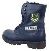 Botines de hombre estilo ejército estadounidense