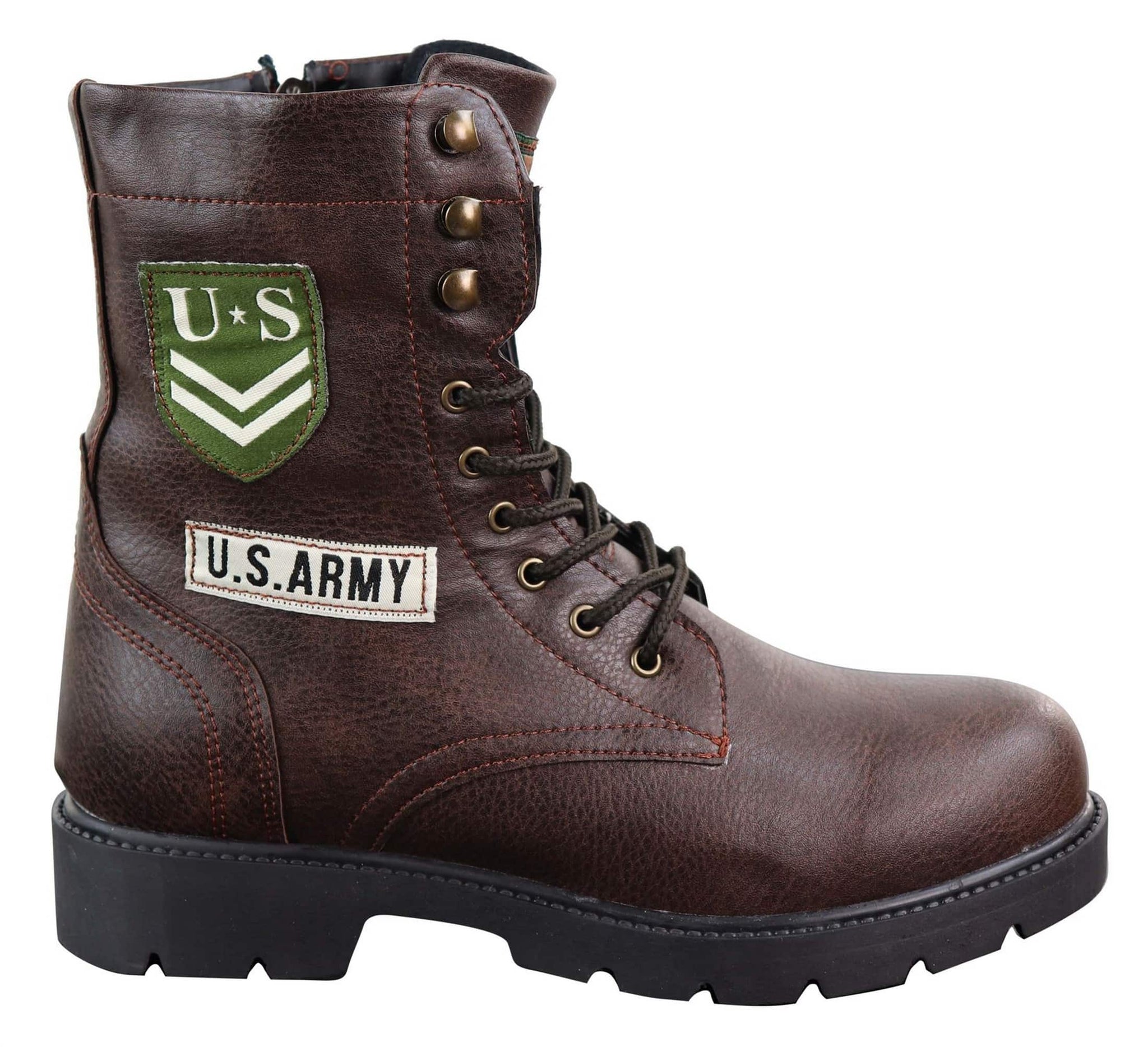 Botines de hombre estilo ejército estadounidense