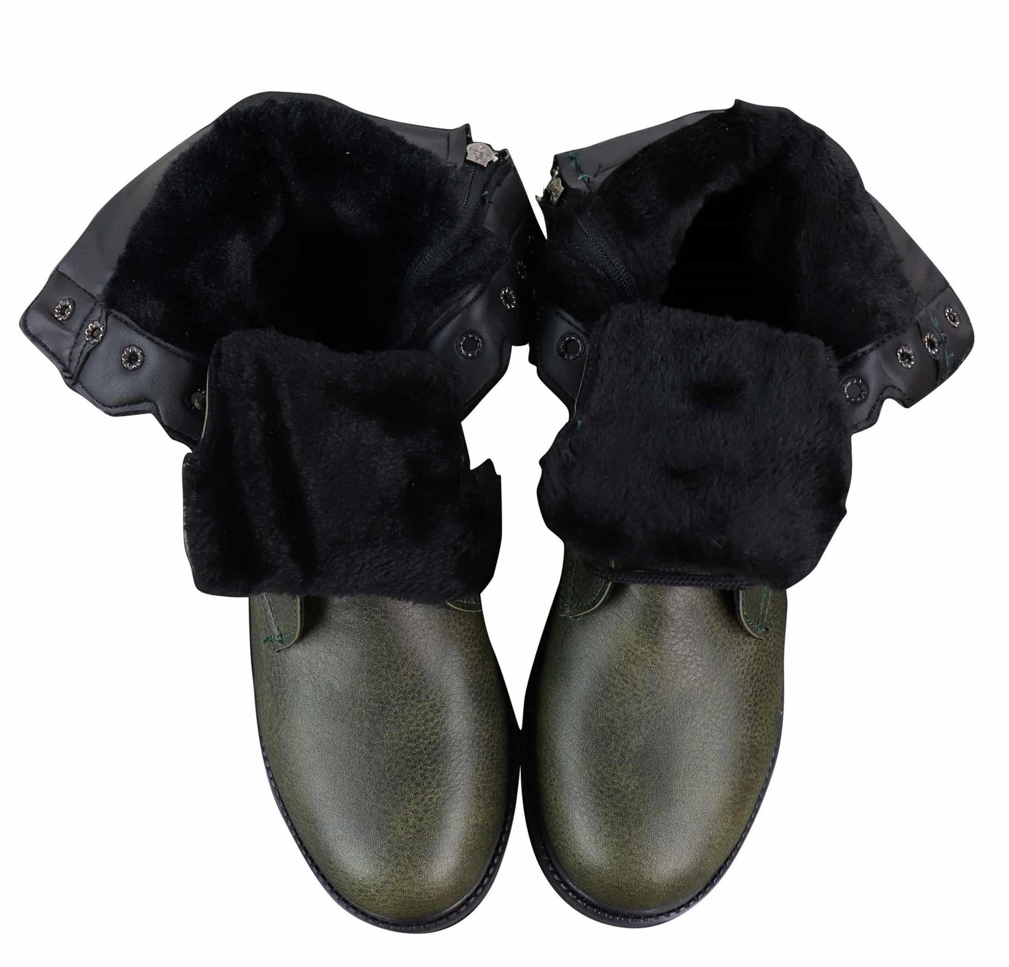 Botines de hombre estilo ejército estadounidense
