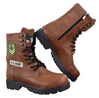 Botines de hombre estilo ejército estadounidense