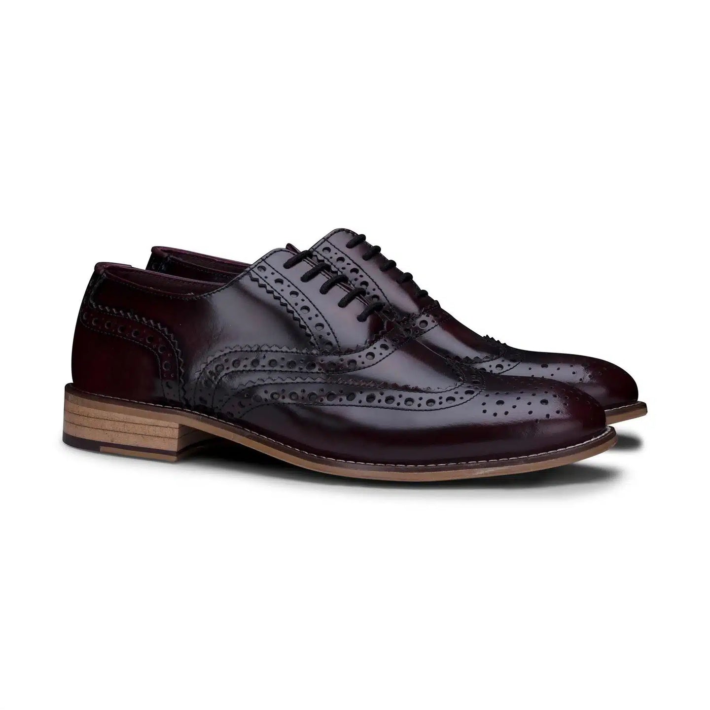 Zapatos de hombre de cuero auténtico estilo vintage, tipo brogue, de los años 20, de ante y tweed con cordones, elegantes y formales.