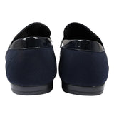 Zapatos mocasines ligeros azul marino para hombre
