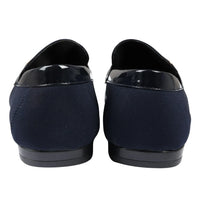 Zapatos mocasines ligeros azul marino para hombre