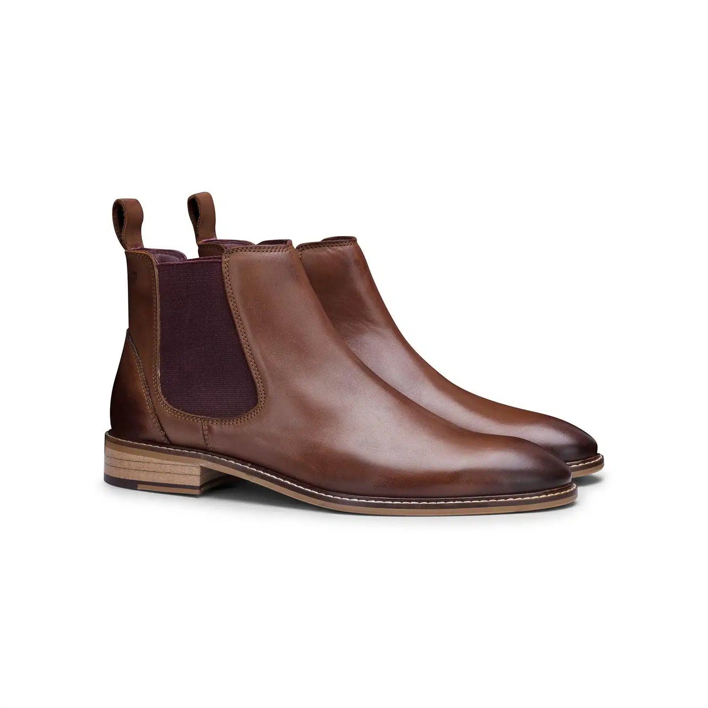 Botas Chelsea de cuero auténtico para hombre, sin cordones, estilo casual elegante, retro, vintage, Blinders Classic