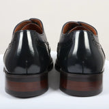 Harry - Zapatos brogue de charol azul marino para hombre